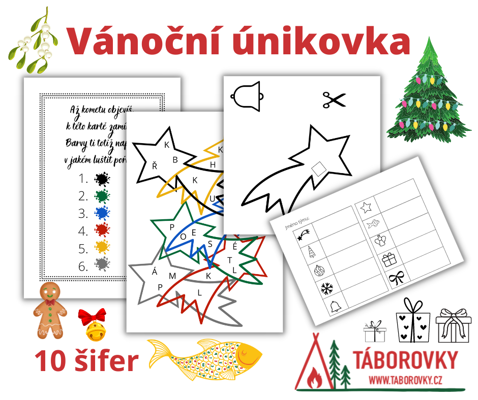 únikovka vánoční vhodná aktivita na adventní čas
